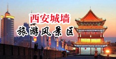 大鸡巴激情喷射中国陕西-西安城墙旅游风景区